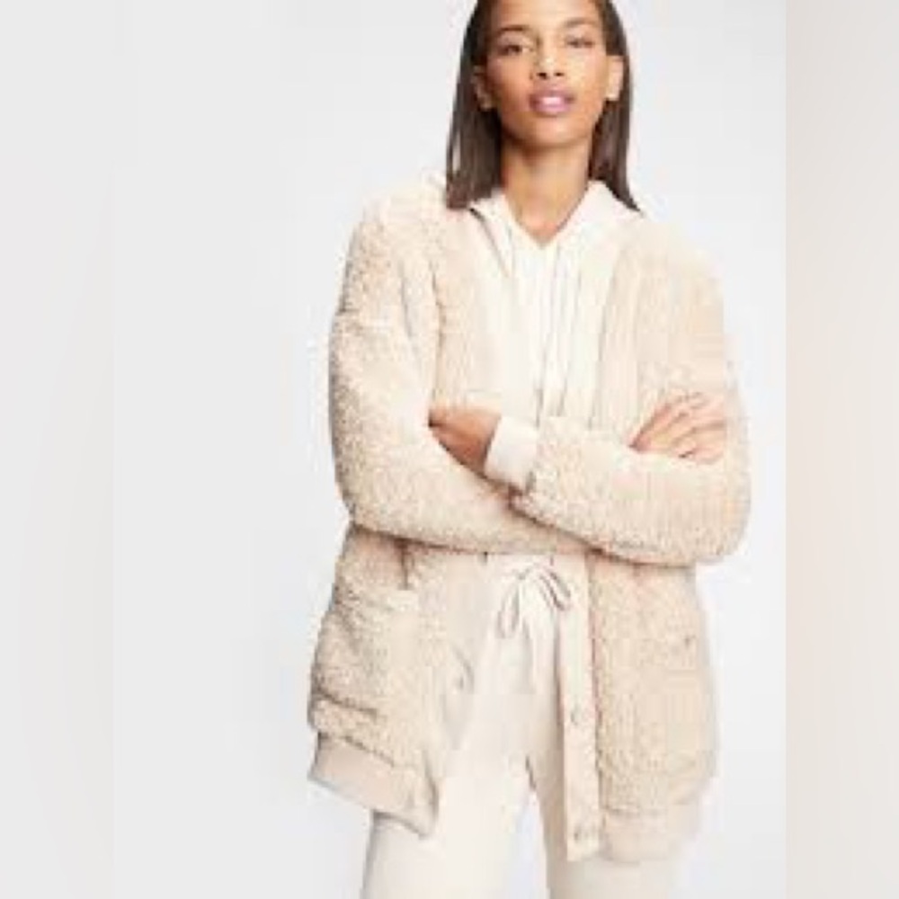 Sherpa cardigan